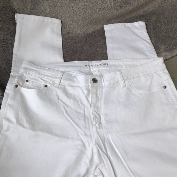 White Michael Kors Jeans NWOT - Picture 4 of 5